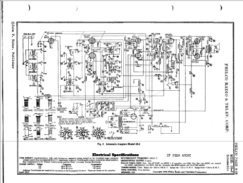 38-3-3PC ; Philco, Philadelphia (ID = 1765765) Radio