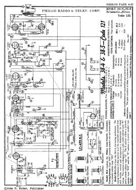 38-5XX ; Philco, Philadelphia (ID = 2866239) Radio