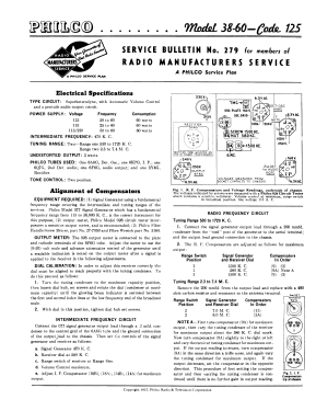 38-60F ; Philco, Philadelphia (ID = 2900487) Radio