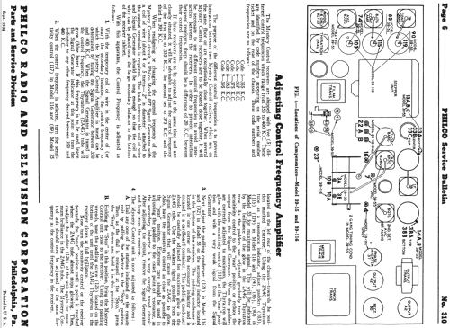 39-116PCX ; Philco, Philadelphia (ID = 634282) Radio