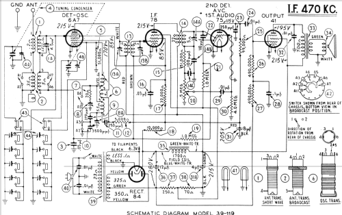 39-119EZ ; Philco, Philadelphia (ID = 489549) Radio