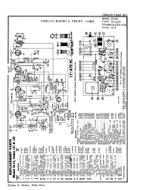 39-19F ; Philco, Philadelphia (ID = 2869635) Radio