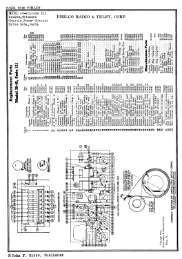 39-2-40Code 121; Philco, Philadelphia (ID = 2869657) Radio