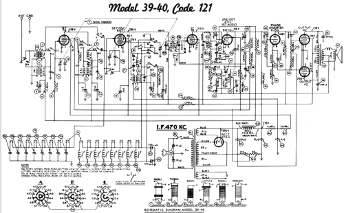 39-2-40Code 121; Philco, Philadelphia (ID = 483234) Radio