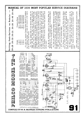 39-30PCX ; Philco, Philadelphia (ID = 2805202) Radio