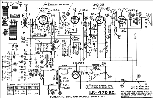 39-6C ; Philco, Philadelphia (ID = 483659) Radio