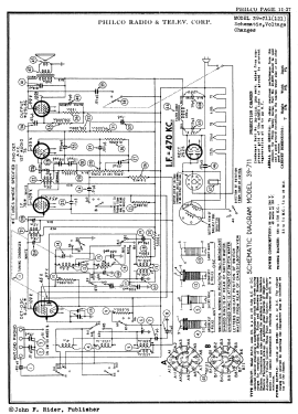 39-711T ; Philco, Philadelphia (ID = 2873343) Radio