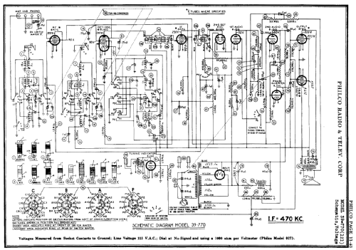 39-770T ; Philco, Philadelphia (ID = 143092) Radio