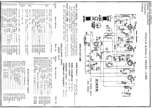 39-8T ; Philco, Philadelphia (ID = 487635) Radio