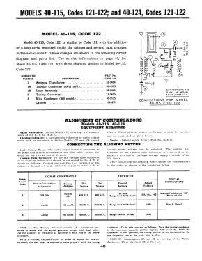 40-124C Code 122; Philco, Philadelphia (ID = 2915719) Radio