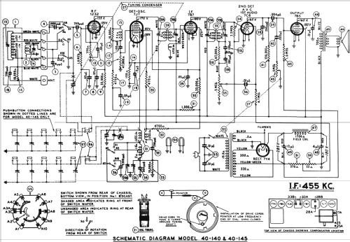 40-140T ; Philco, Philadelphia (ID = 601095) Radio