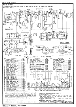 40-165F ; Philco, Philadelphia (ID = 2874041) Radio