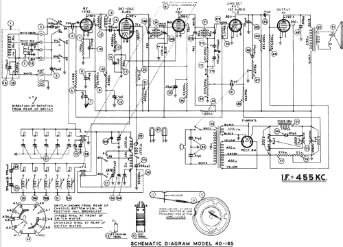 40-165F ; Philco, Philadelphia (ID = 601092) Radio