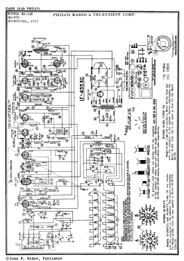 40-201XX Radio Philco, Philadelphia Stg. Batt. Co.; USA, build ...