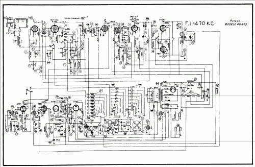 40-205RX ; Philco, Philadelphia (ID = 318085) Radio