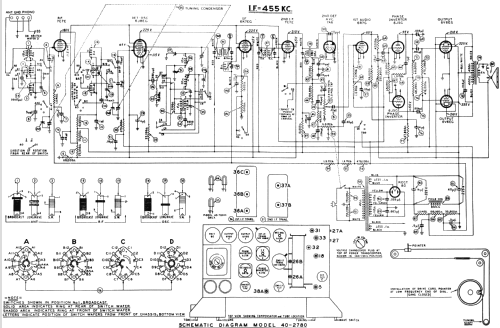 40-2780XX ; Philco, Philadelphia (ID = 494007) Radio