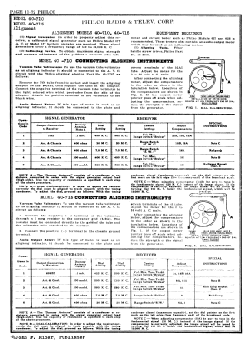 40-710T ; Philco, Philadelphia (ID = 2874663) Radio