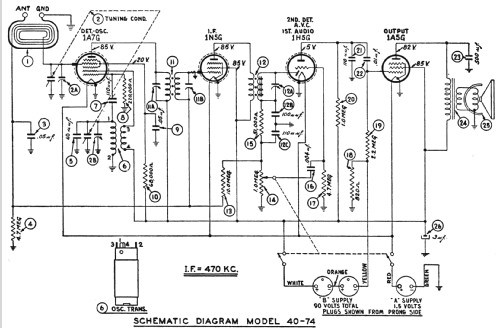 40-74T ; Philco, Philadelphia (ID = 484106) Radio