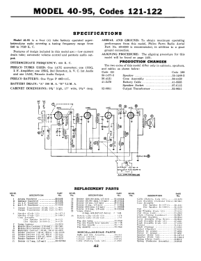 40-95F ; Philco, Philadelphia (ID = 2915705) Radio