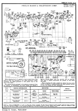 41-230T ; Philco, Philadelphia (ID = 2877407) Radio