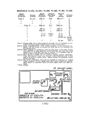 41-285X ; Philco, Philadelphia (ID = 2845897) Radio