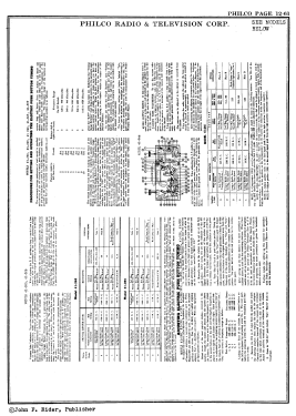 41-285X ; Philco, Philadelphia (ID = 2877448) Radio