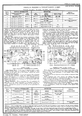 41-285X ; Philco, Philadelphia (ID = 2877856) Radio