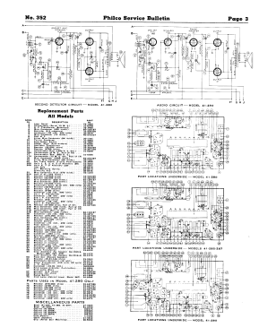 41-285X ; Philco, Philadelphia (ID = 2901506) Radio