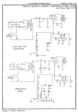 41-300X ; Philco, Philadelphia (ID = 2907988) Radio