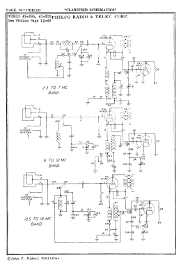 41-300X ; Philco, Philadelphia (ID = 2907989) Radio