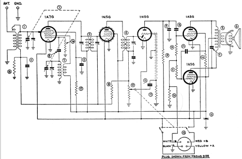 41-95F ; Philco, Philadelphia (ID = 494558) Radio