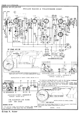 42-122T ; Philco, Philadelphia (ID = 2879575) Radio