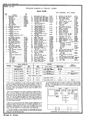 42-380X ; Philco, Philadelphia (ID = 2880363) Radio