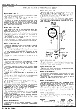 42-400X ; Philco, Philadelphia (ID = 2888085) Radio