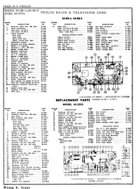 42-KR-3 ; Philco, Philadelphia (ID = 2879597) Radio