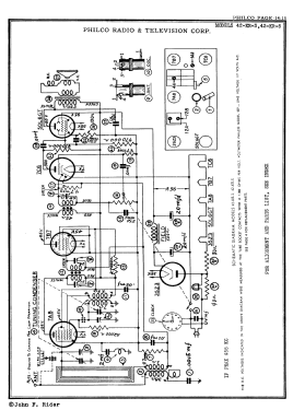 42-KR-3 ; Philco, Philadelphia (ID = 2879598) Radio