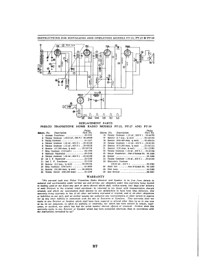 42-PT-27 ; Philco, Philadelphia (ID = 2921306) Radio