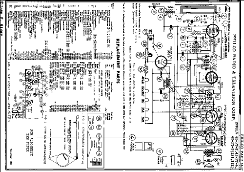 42-PT-7 ; Philco, Philadelphia (ID = 2265796) Radio