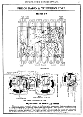 43B ; Philco, Philadelphia (ID = 2897683) Radio