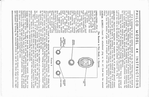 44X ; Philco, Philadelphia (ID = 2133120) Radio