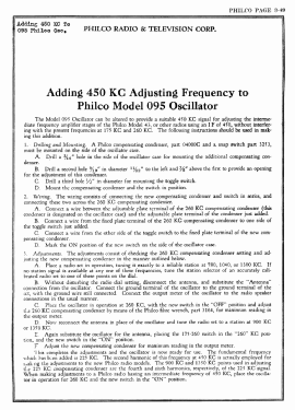 450KC ; Philco, Philadelphia (ID = 2849765) Misc