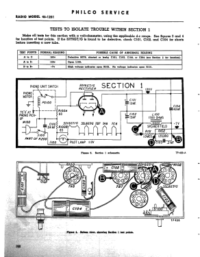 46-1201 Code 121; Philco, Philadelphia (ID = 3007232) Radio