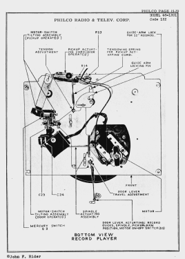 46-1201 ; Philco, Philadelphia (ID = 2889182) Radio