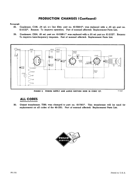 46-1201 ; Philco, Philadelphia (ID = 2903176) Radio