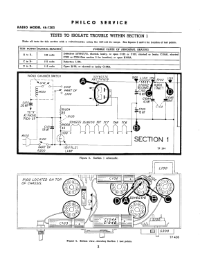 46-1203 Code 125; Philco, Philadelphia (ID = 2903198) Radio