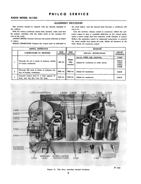 46-1203 Code 125; Philco, Philadelphia (ID = 2903202) Radio