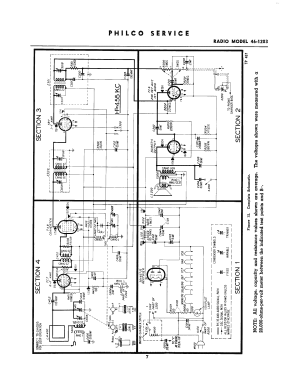 46-1203 Code 125; Philco, Philadelphia (ID = 2903203) Radio