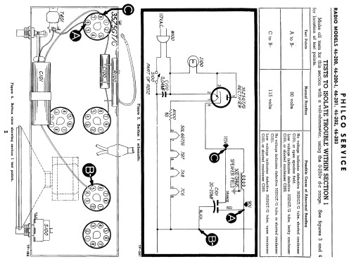 46-200-I ; Philco, Philadelphia (ID = 1855040) Radio