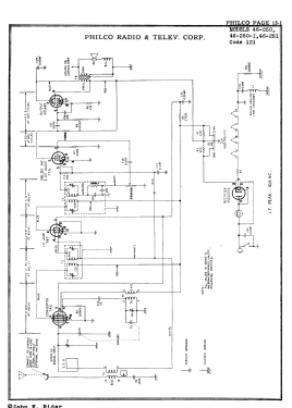 46-250-I Transitone Code 121; Philco, Philadelphia (ID = 2889105) Radio