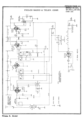 46-251 ; Philco, Philadelphia (ID = 2889124) Radio